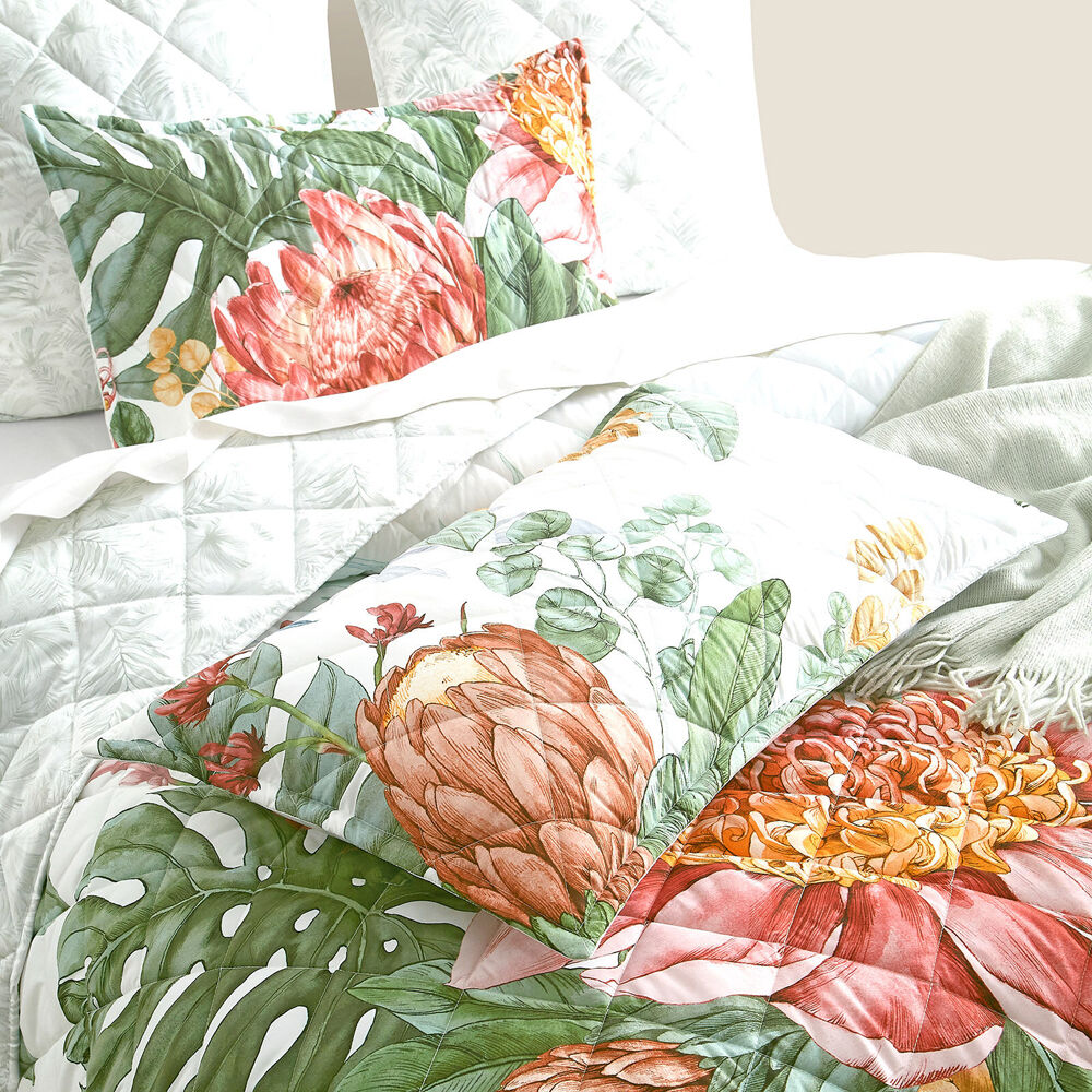 Renee Taylor Florence Quilted Reversible Coverlet Set Multi