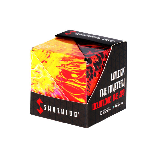 Shashibo Shape Shifting Magnetic Puzzle Cube 6.1cm - Solar 8y+