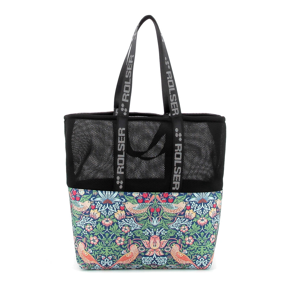 Rolser William Morris Reusable Urban 30L Shopping Bag 35x20x43cm Birds