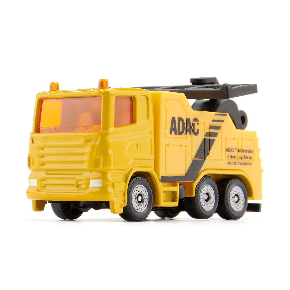3PK Siku ADAC Yellow Tow Truck Vehicle Kids/Children Toy 3y+