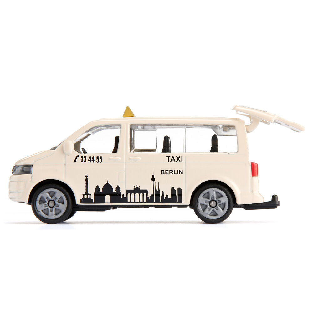 2PK Siku White VW T5 Taxi Van Vehicle Kids/Children Toy 3y+