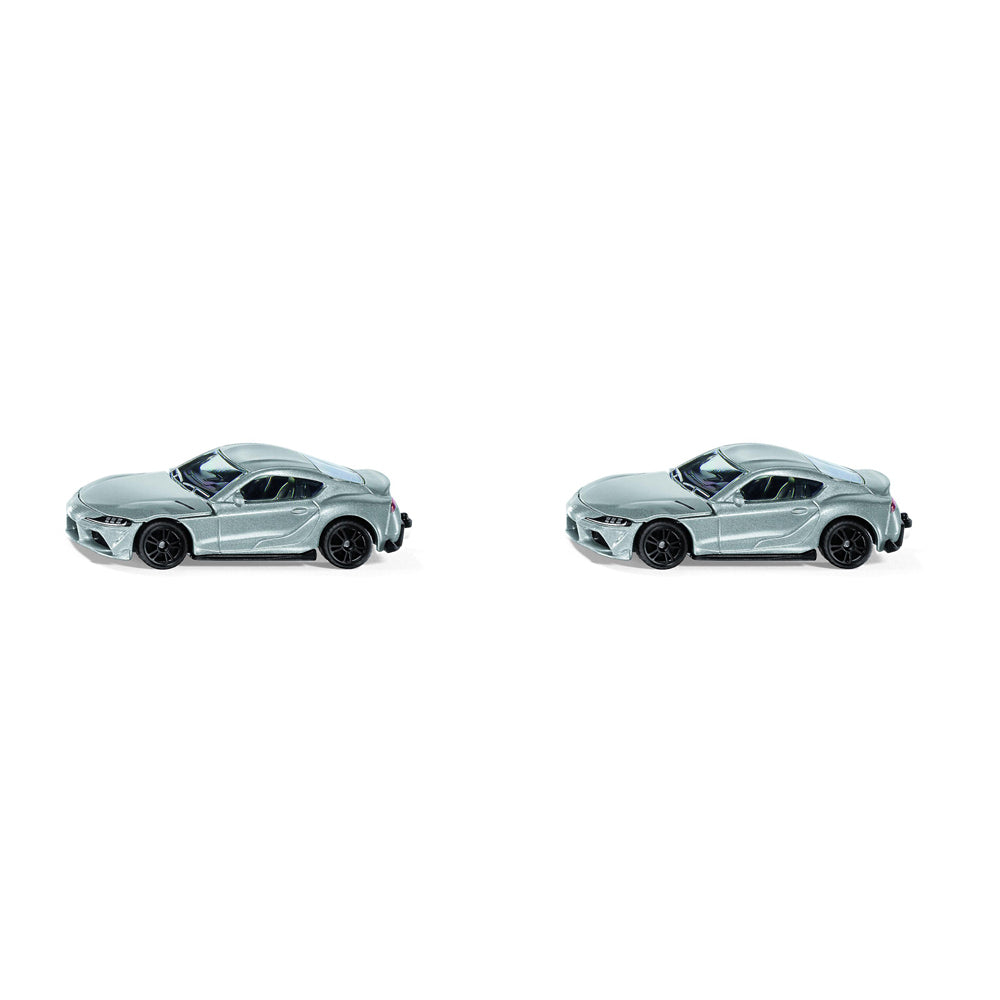 2PK Siku 1578 Toyota GR Supra Silver Diecast Vehicle 85mm Toy Car 3y+
