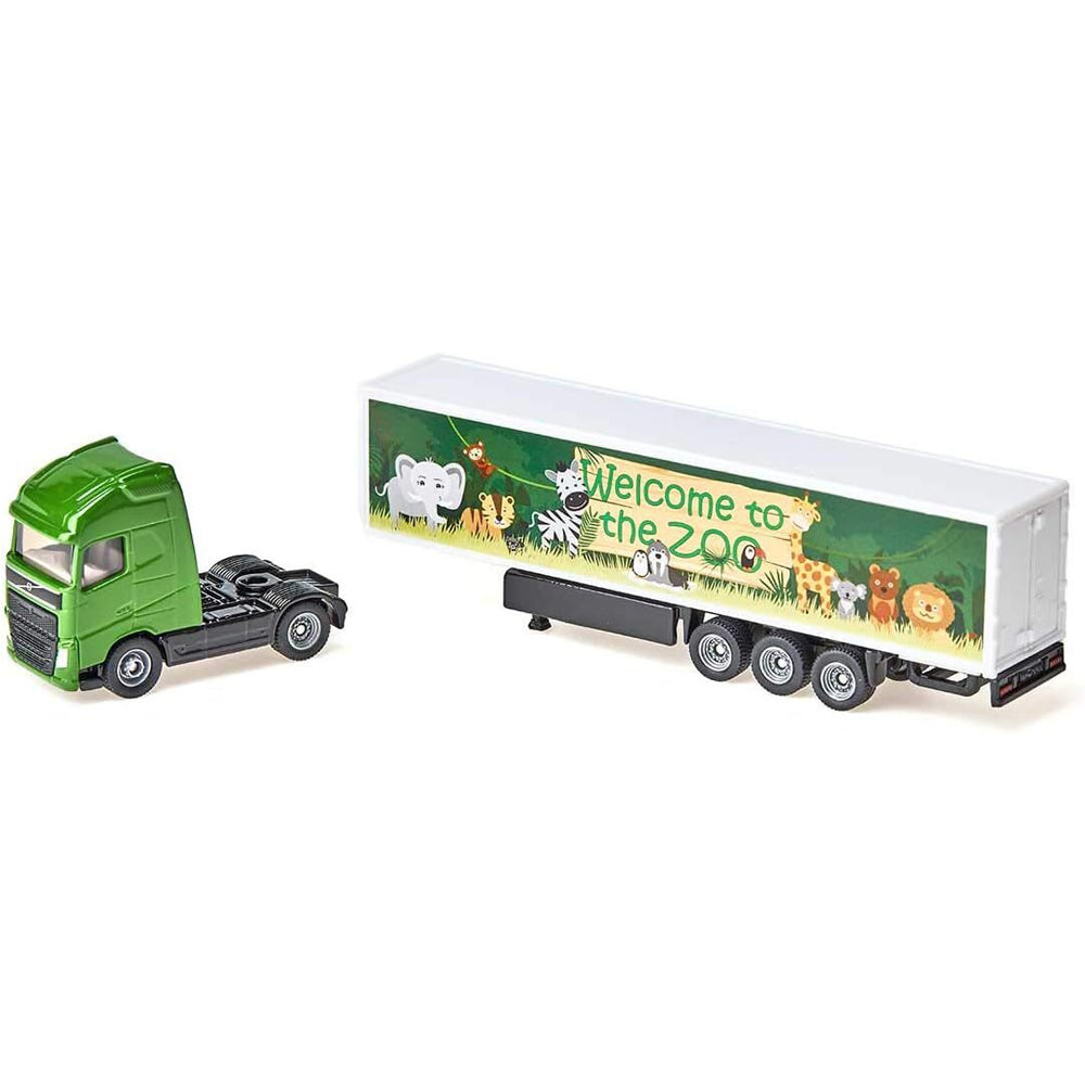 2PK Siku 1627 Articulated Man Truck & Bus AG Trailer Diecast 189mm Toy 3y+ 1:87 Scale
