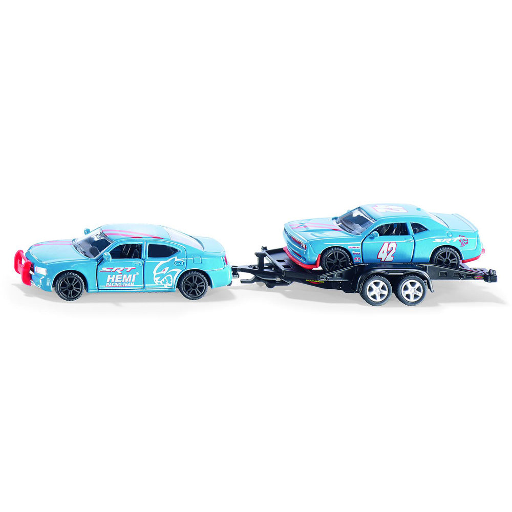 Siku 1:55 Scale Dodge Charger w/ Dodge SRT Racing Car 200mm Toy 3y+