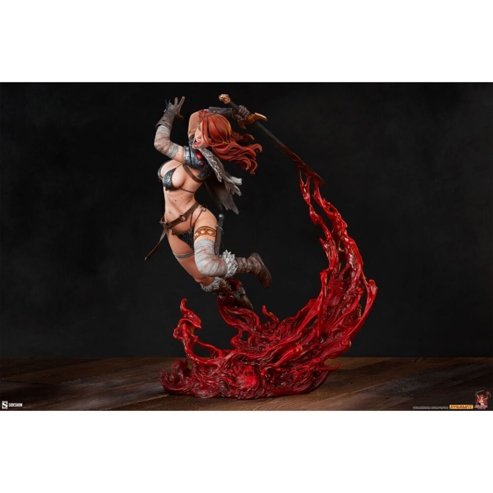 Red Sonja A Savage Sword Premium Format Statue Action Figure