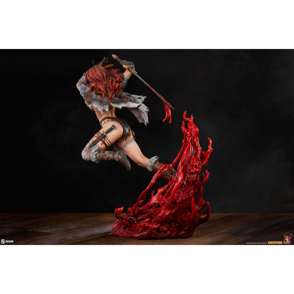 Red Sonja A Savage Sword Premium Format Statue Action Figure