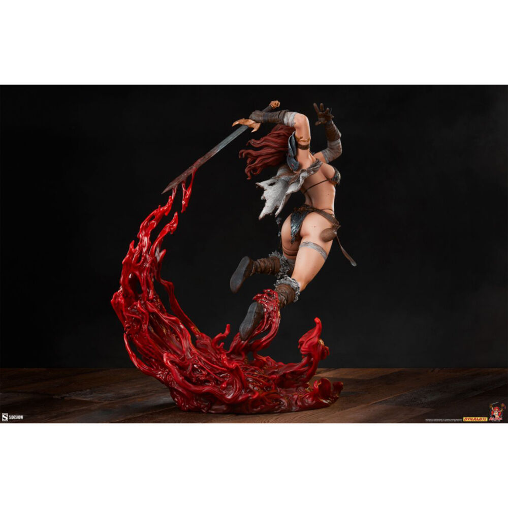 Red Sonja A Savage Sword Premium Format Statue Action Figure