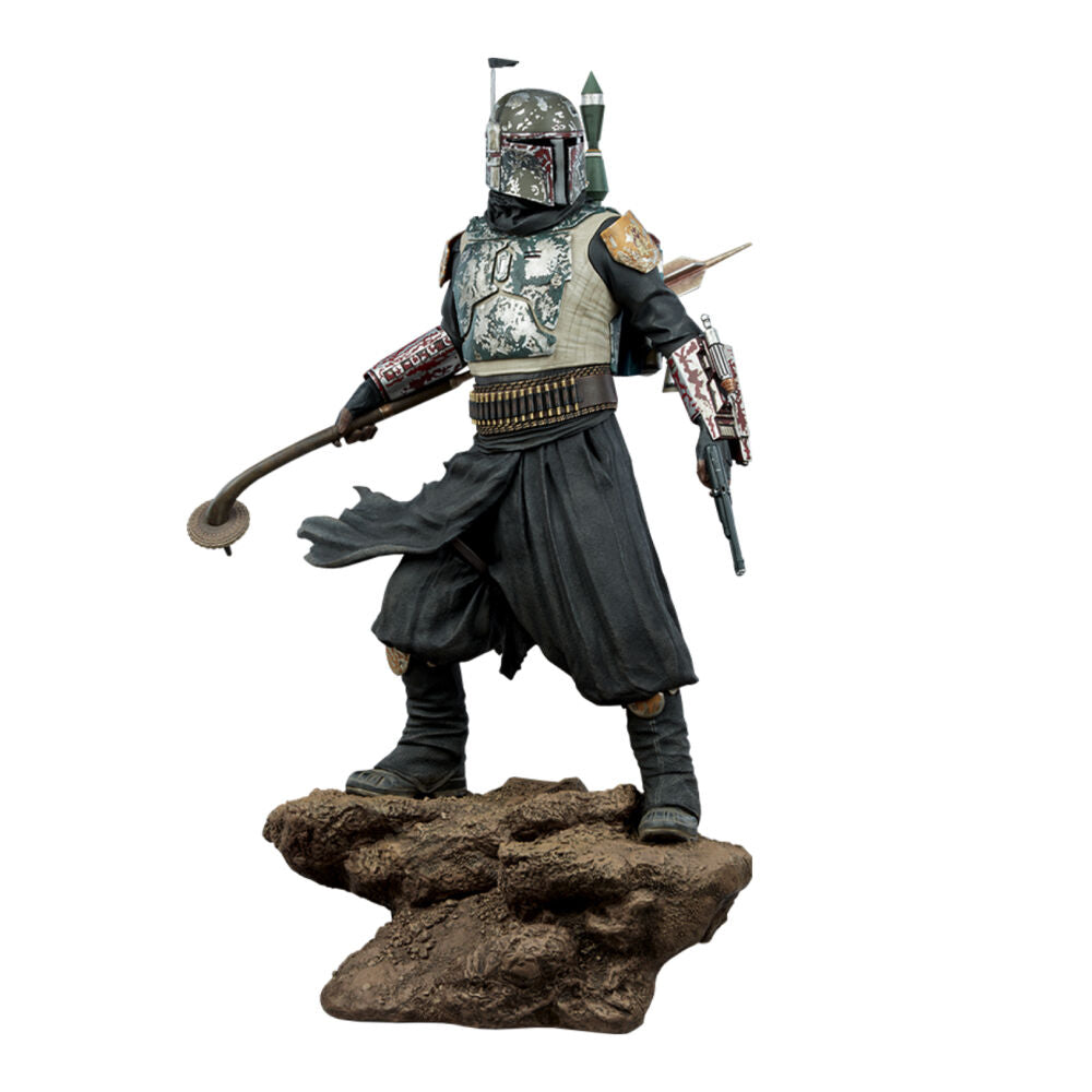 Star Wars: The Mandalorian Boba Fett Premium Statue