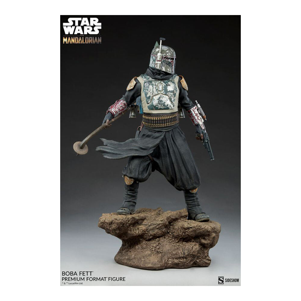 Star Wars: The Mandalorian Boba Fett Premium Statue