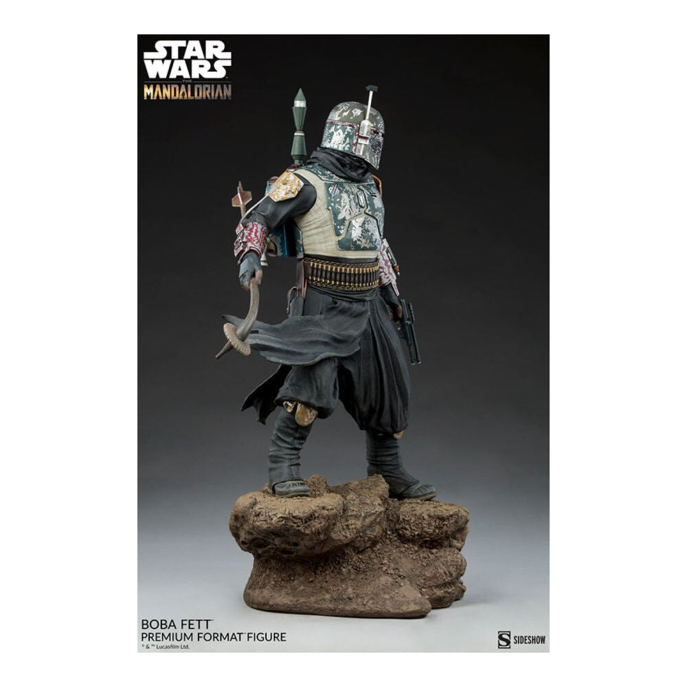Star Wars: The Mandalorian Boba Fett Premium Statue
