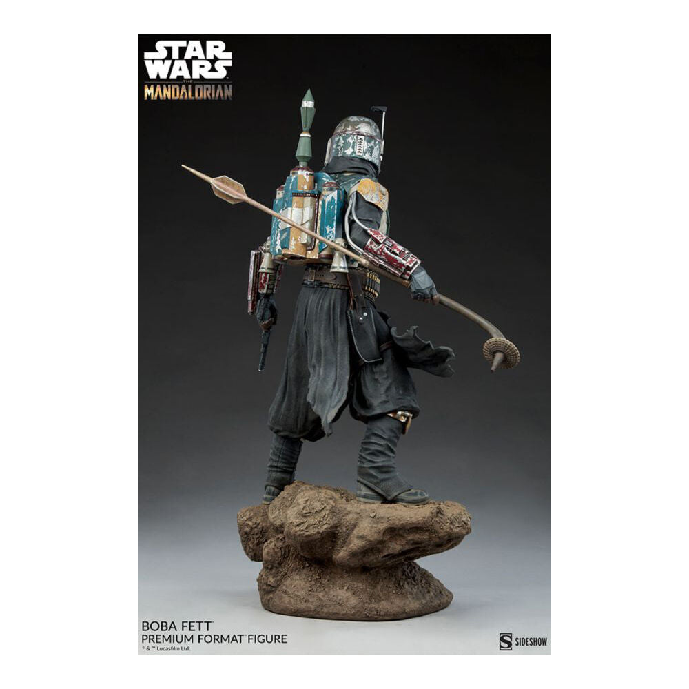 Star Wars: The Mandalorian Boba Fett Premium Statue