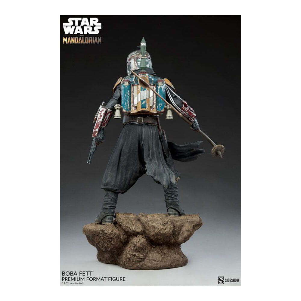 Star Wars: The Mandalorian Boba Fett Premium Statue