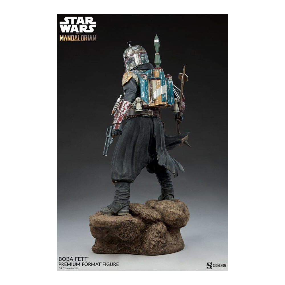 Star Wars: The Mandalorian Boba Fett Premium Statue
