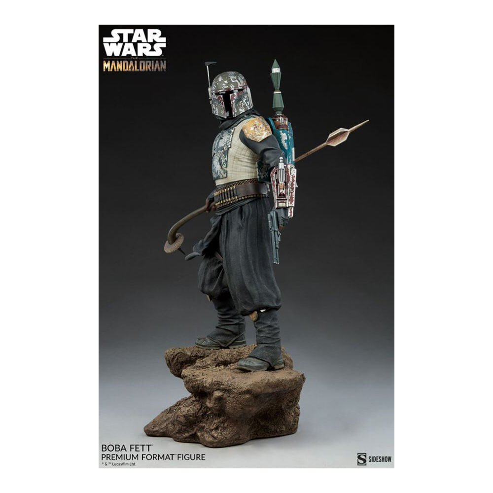 Star Wars: The Mandalorian Boba Fett Premium Statue