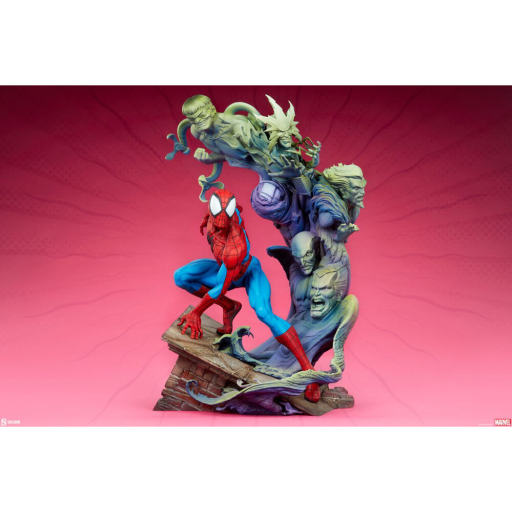 Spiderman Spider-Man & Foes Premium Format Statue Action Figure