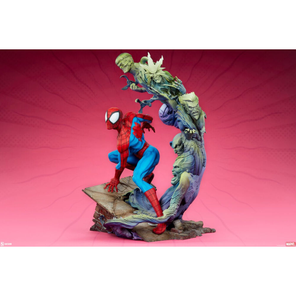 Spiderman Spider-Man & Foes Premium Format Statue Action Figure