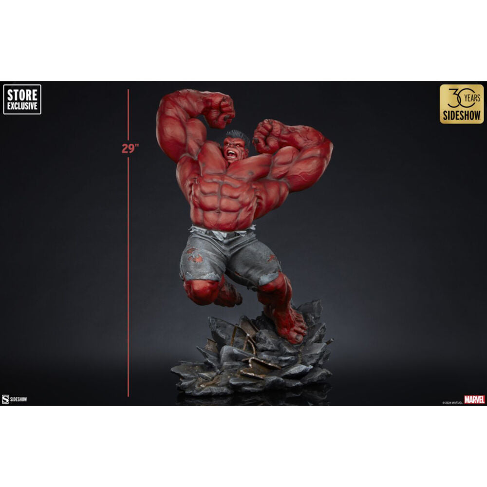 Hulk Red Thunderbolt Ross Premium Format Statue Action Figure