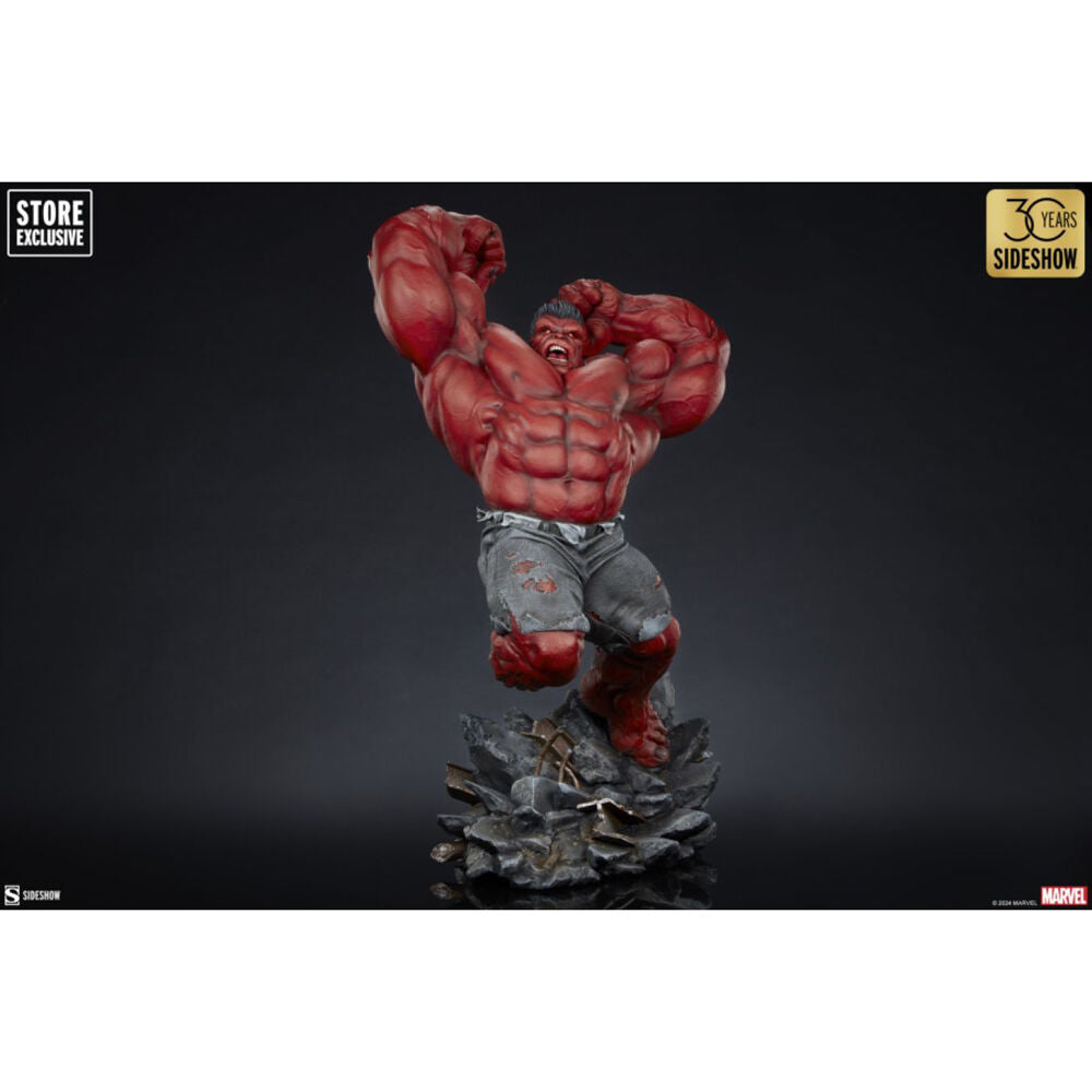 Hulk Red Thunderbolt Ross Premium Format Statue Action Figure