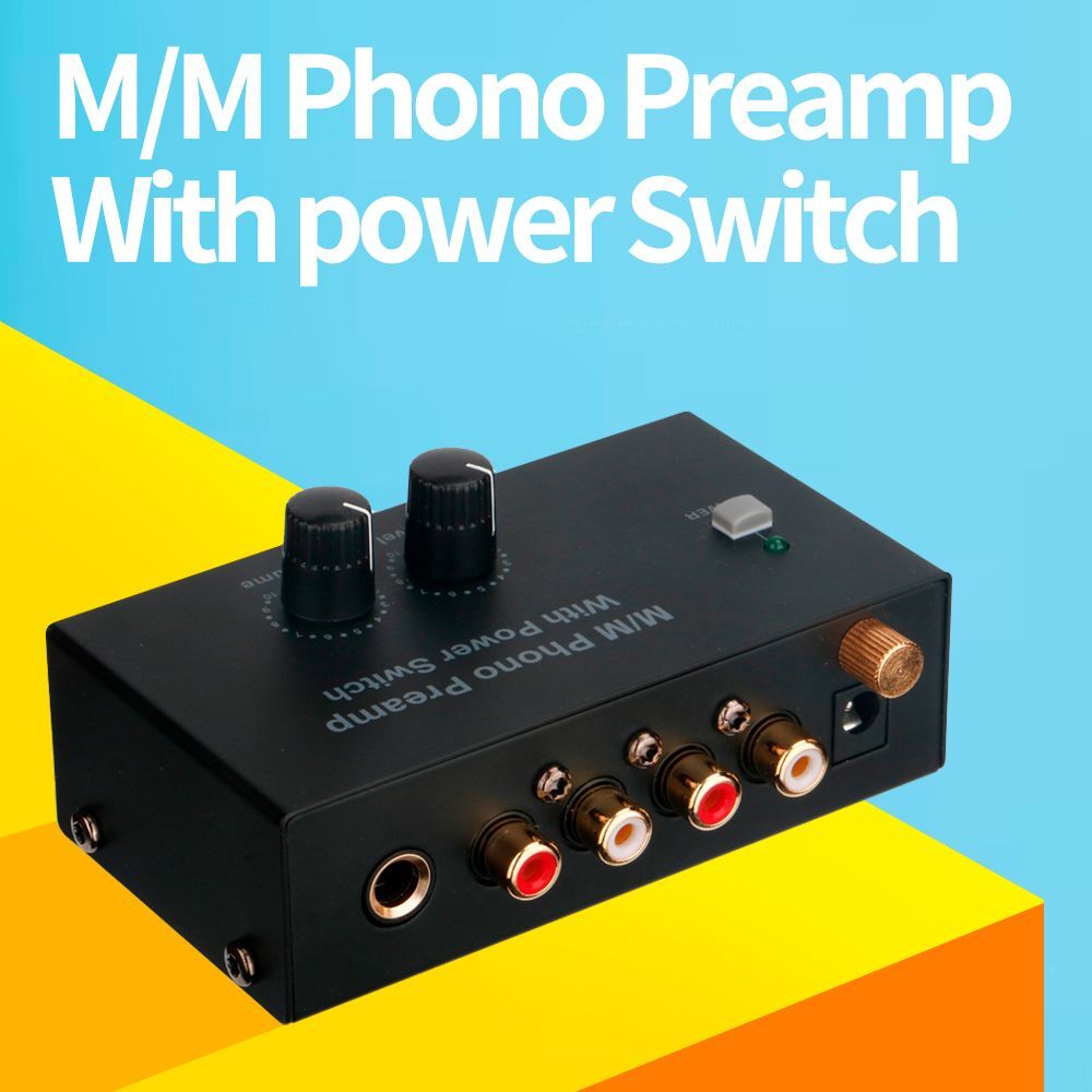 Silcron Compact Professional Phono & Microphone Preamp
