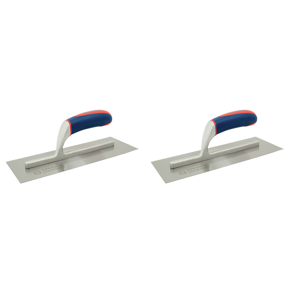 2PK Spear & Jackson Plastering Float Stainless Steel Blade 330mm