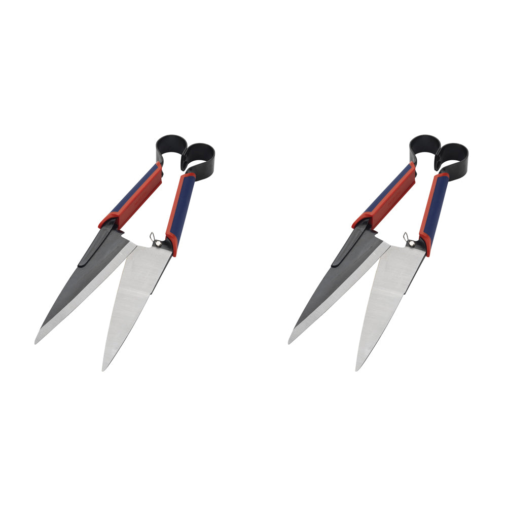 2PK Spear & Jackson Steel Topiary Shears Soft Grip 164mm Garden Tool