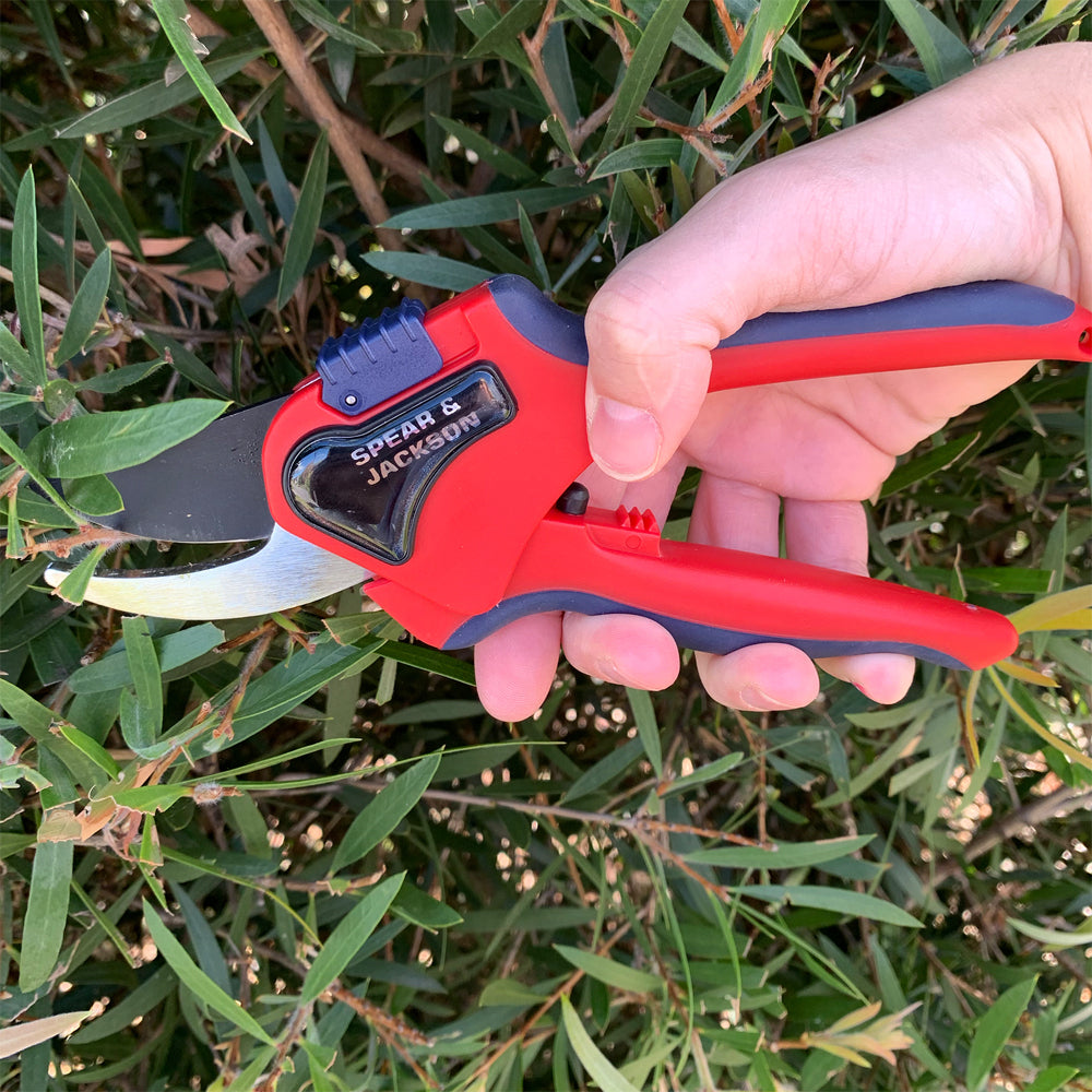 3PK Spear & Jackson Razorsharp Advantage Bypass Secateur - Large