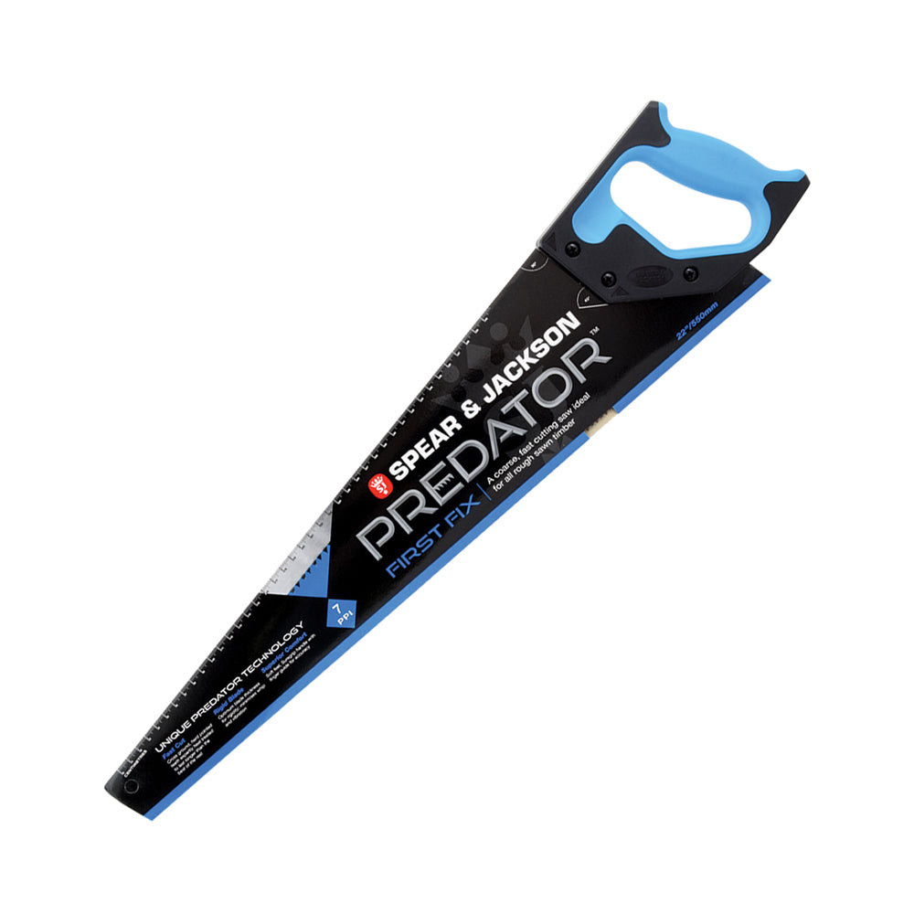 2PK Spear & Jackson Hardpoint Saw Rough Cut 550mm/7PPI Cutting Tool