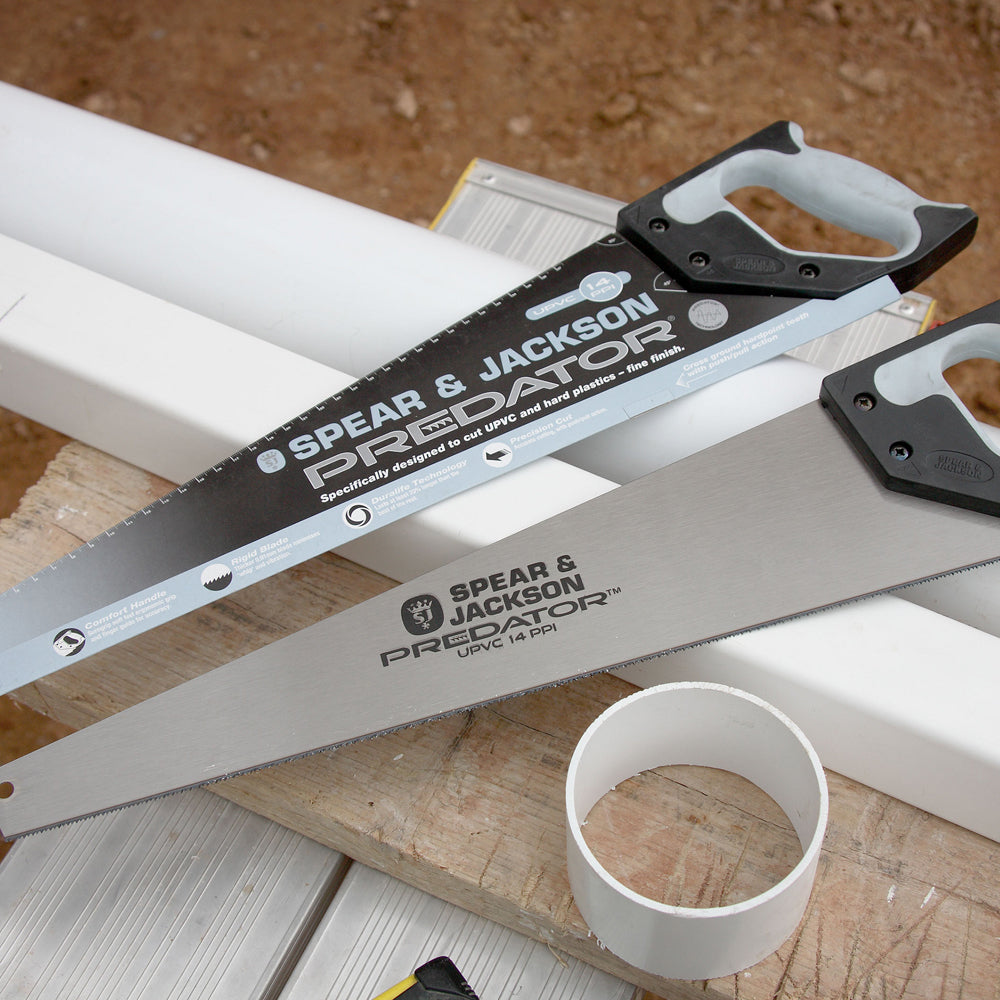 Spear & Jackson Hardpoint Saw UPVC 500mm/14PPI Cutting Tool