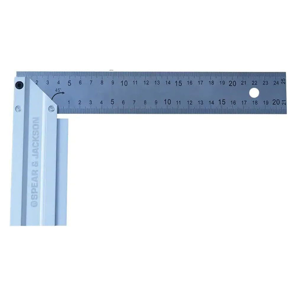 Spear & Jackson Combination Square S/Steel Ruler 300mm