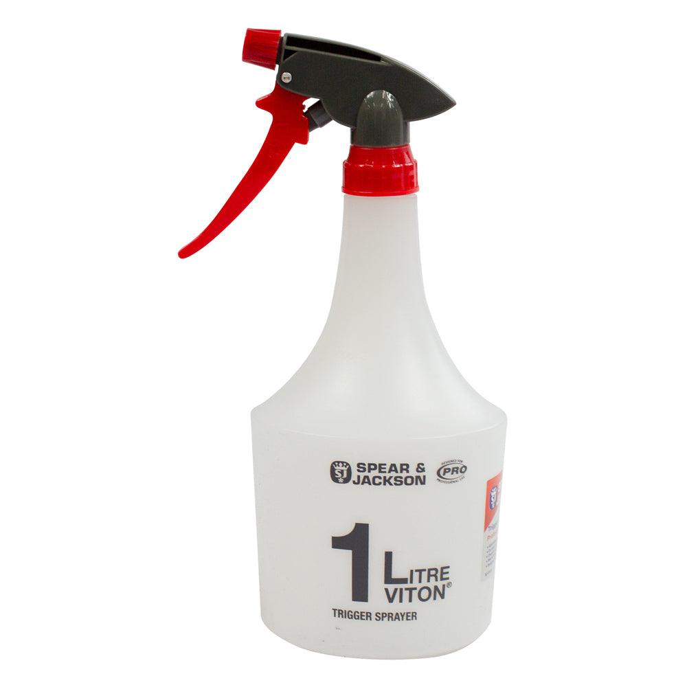 3PK Spear & Jackson Viton Trigger Action Sprayer - 1L