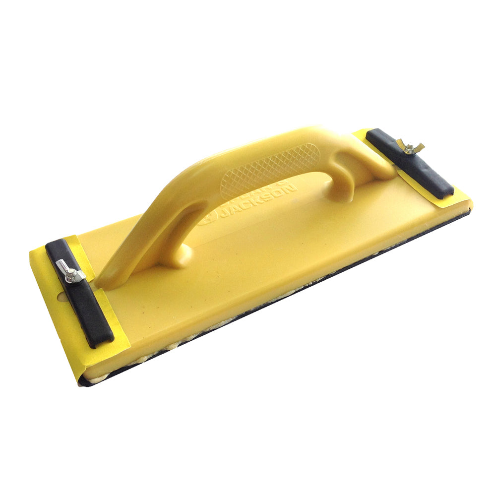 2PK Spear & Jackson Sanding Float Plastic Handle 280mm - Yellow