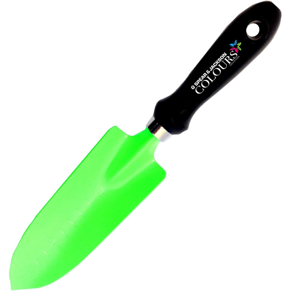 3PK Spear & Jackson Colours Gardening Transplanter - Green