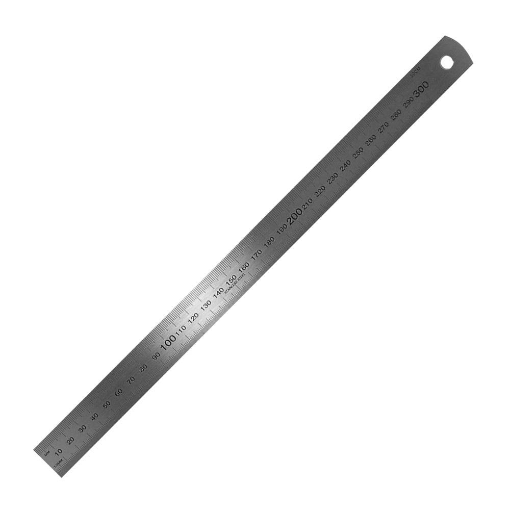 5PK Spear & Jackson Ruler Stainless Steel 300mm - Silver