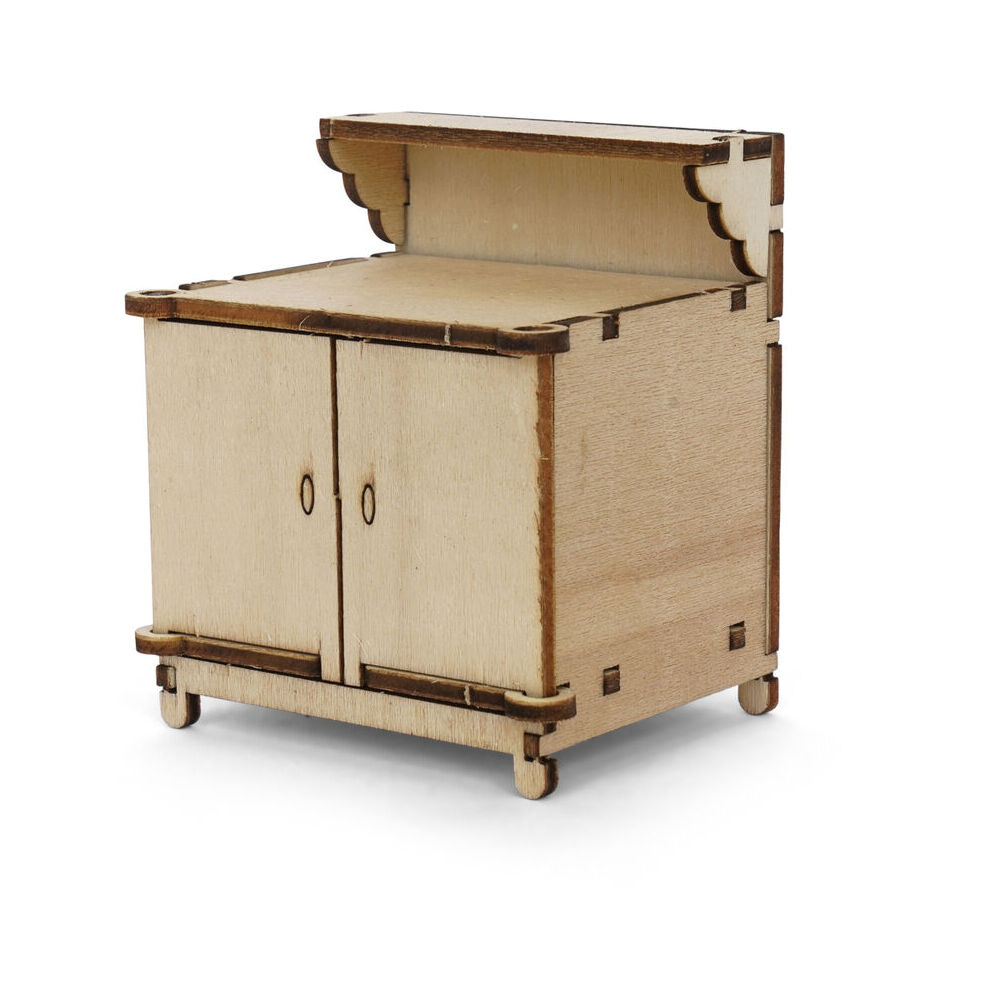 Sam & Julia Wooden Kitchen Furniture Kit Kids DIY Toy 6y+