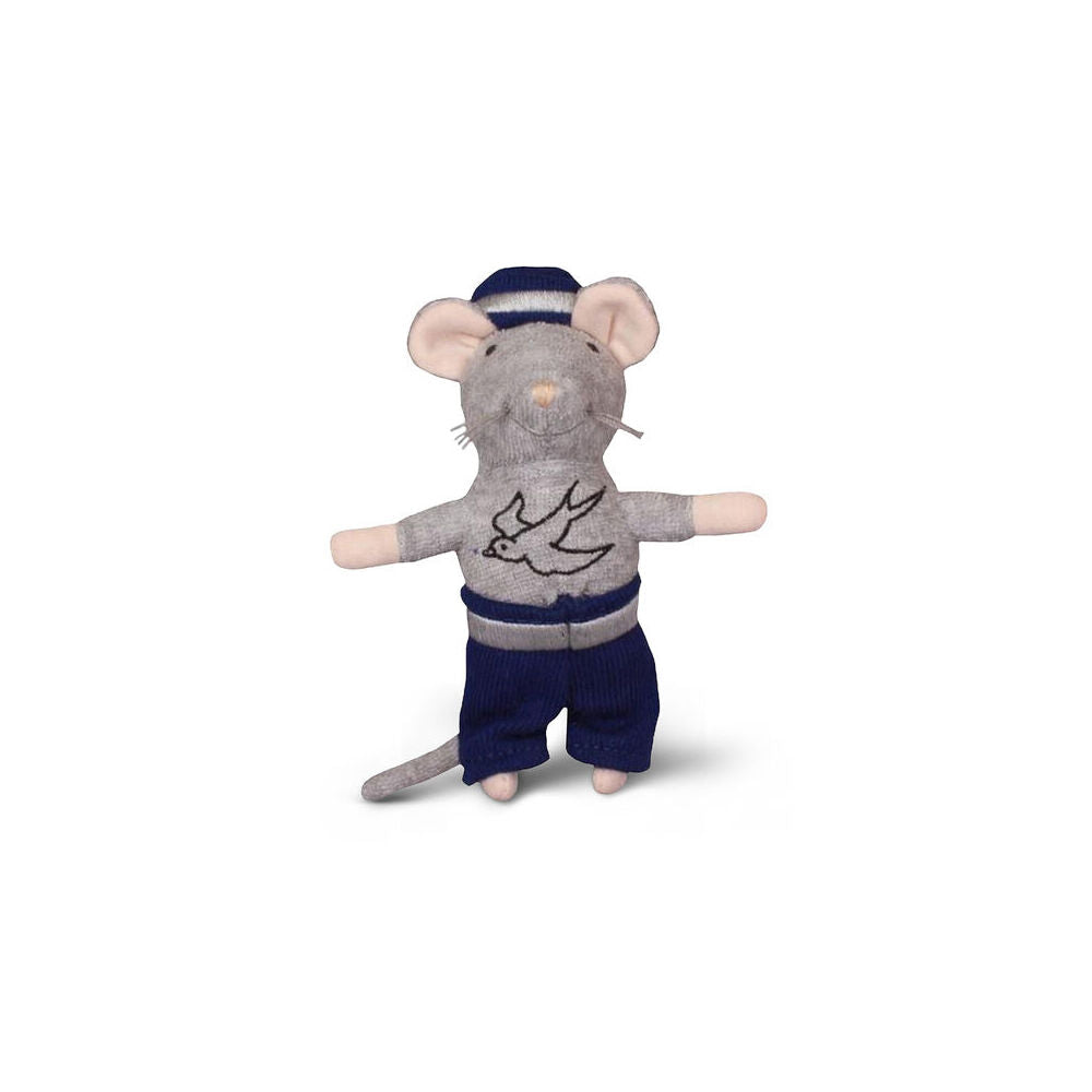 Sam & Julia 12cm Plush Grandpa Sailor Soft Animal Kids Toy 18m+