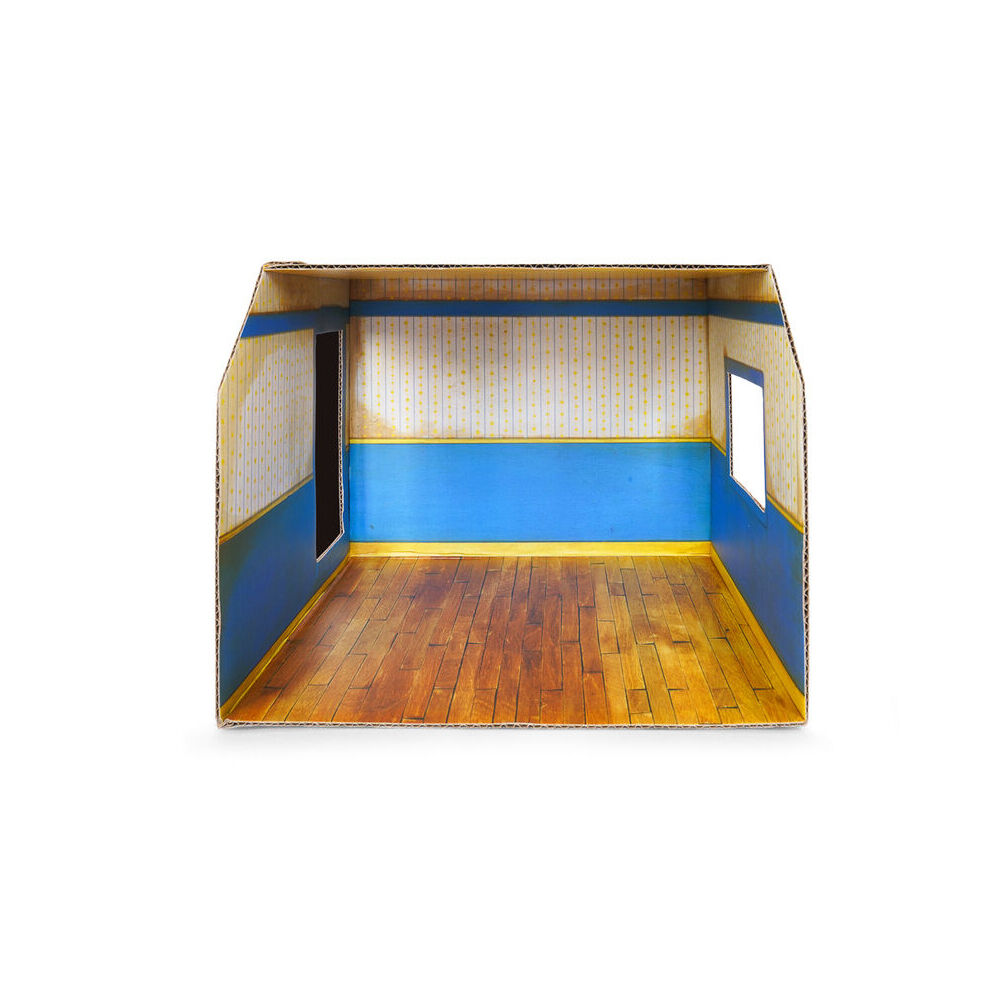 Sam & Julia Cardboard Room Kids Bedroom Children DIY Toy 3y+