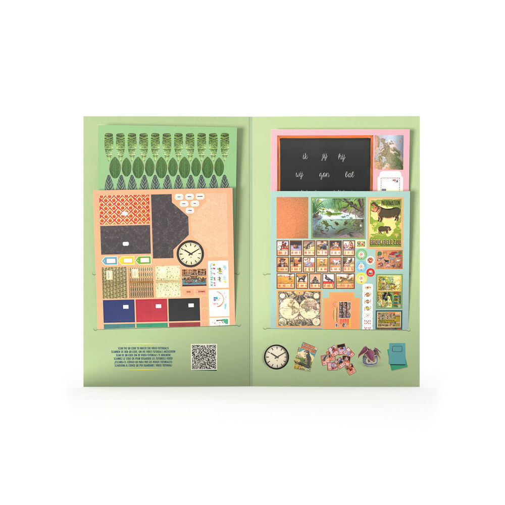 2PK Sam & Julia DieCuts Classroom Pre-Cut Miniature Decor 6y+