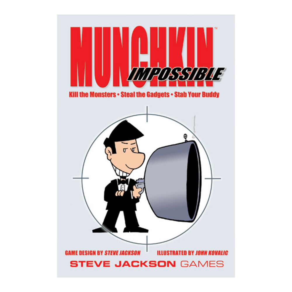 Munchkin Impossible Card Game Family Play Night 10y+