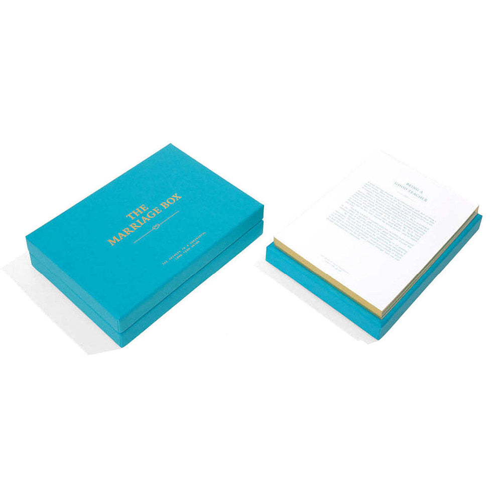 20pc The School Of Life 22cm Paper Cards The Marriage Box