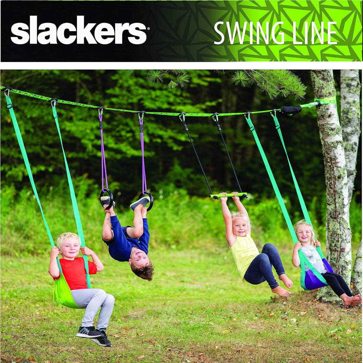 Slackers Swingline Outdoor Interactive Kids/Childrens Toy 3+