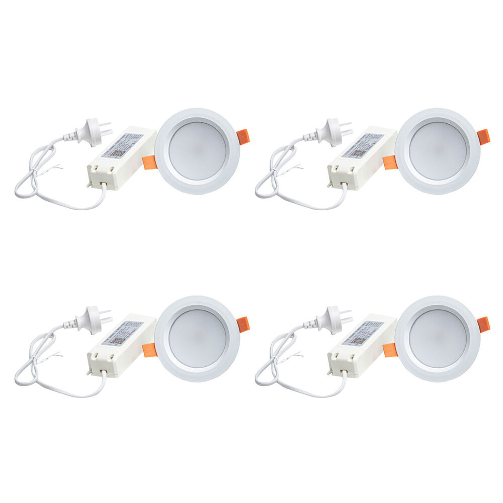 4PK SLH 10W RGBW WiFi Bluetooth Downlight For Smart Home Alexa/Google