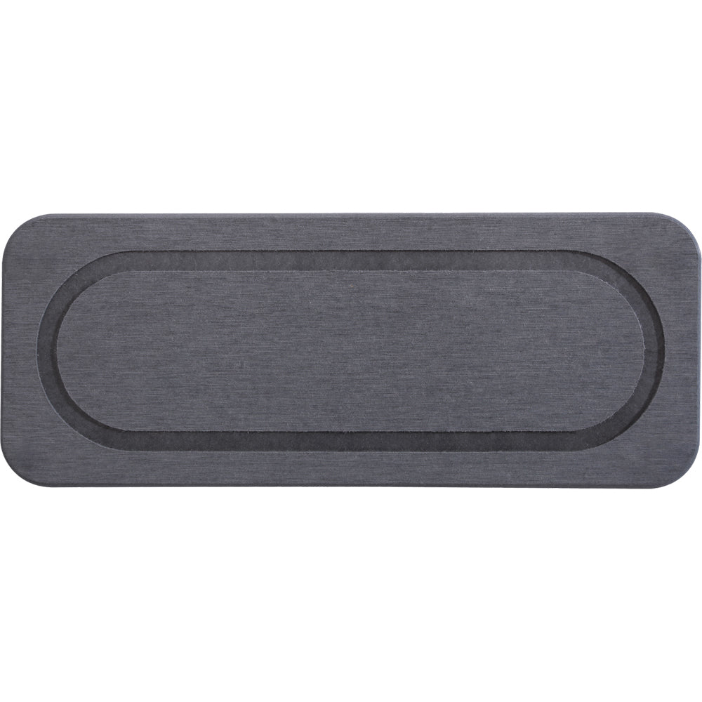 3PK Ardor Dri Stone 28cm Sink Mat Rack/Organiser Rectangle Charcoal