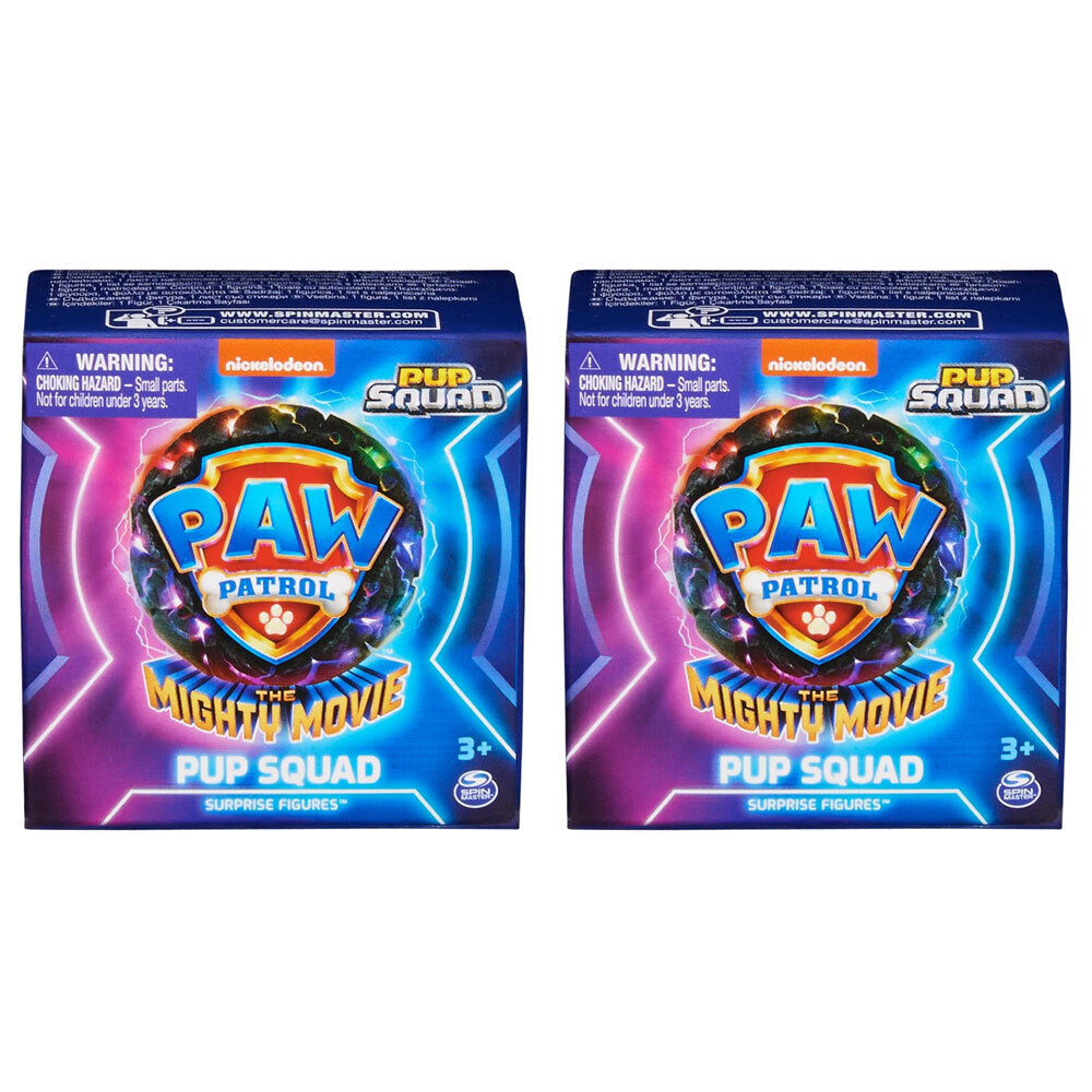 2PK Spin Master Paw Patrol Pup Squad Figures 2'' Character Kids Toy Assorted 3+