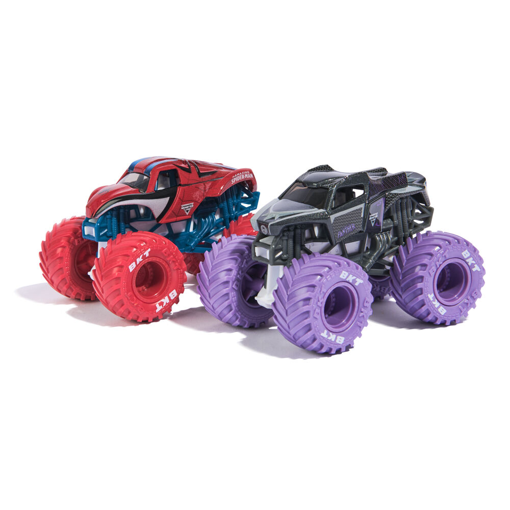 2pc Monster Jam Marvel 1:64 Scale Diecast Truck Kids/Children 3y+ Assorted