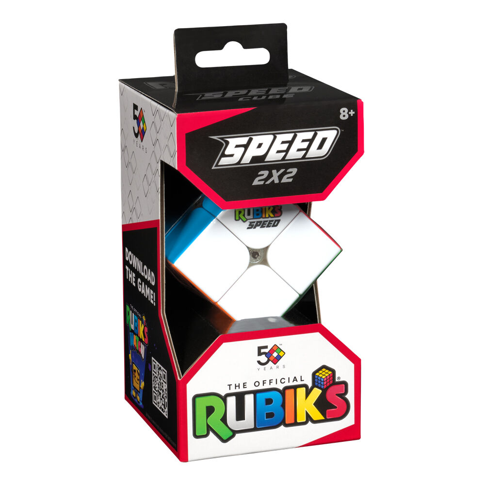 2PK Rubiks Speed 2x2 Cube Enhanced Design Colorful Fun Logic Games/Puzzles 8y+