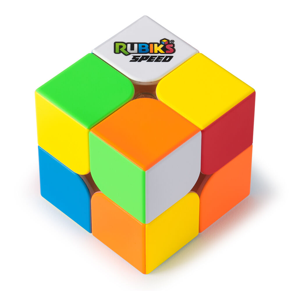 2PK Rubiks Speed 2x2 Cube Enhanced Design Colorful Fun Logic Games/Puzzles 8y+