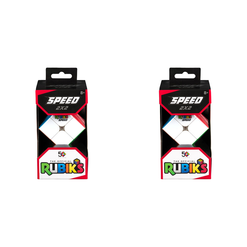 2PK Rubiks Speed 2x2 Cube Enhanced Design Colorful Fun Logic Games/Puzzles 8y+
