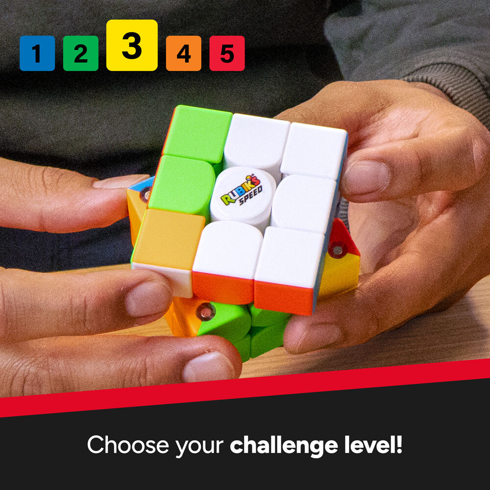 Rubiks 3x3 Speed Cube Enhanced Design Smooth Fast Puzzles Kids 8y+