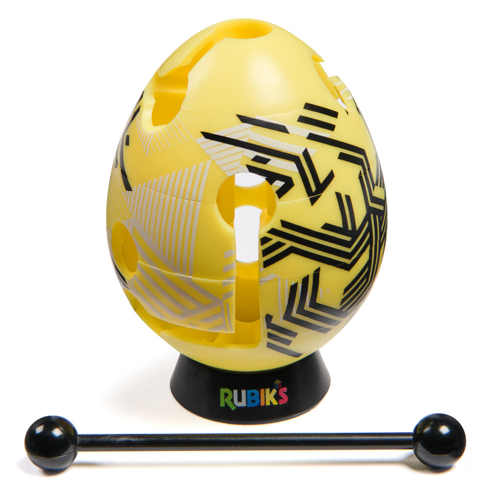 2PK Rubiks Smart Eggs Decorative Brain Teaser Logic Games/Puzzles 8y+ Assorted