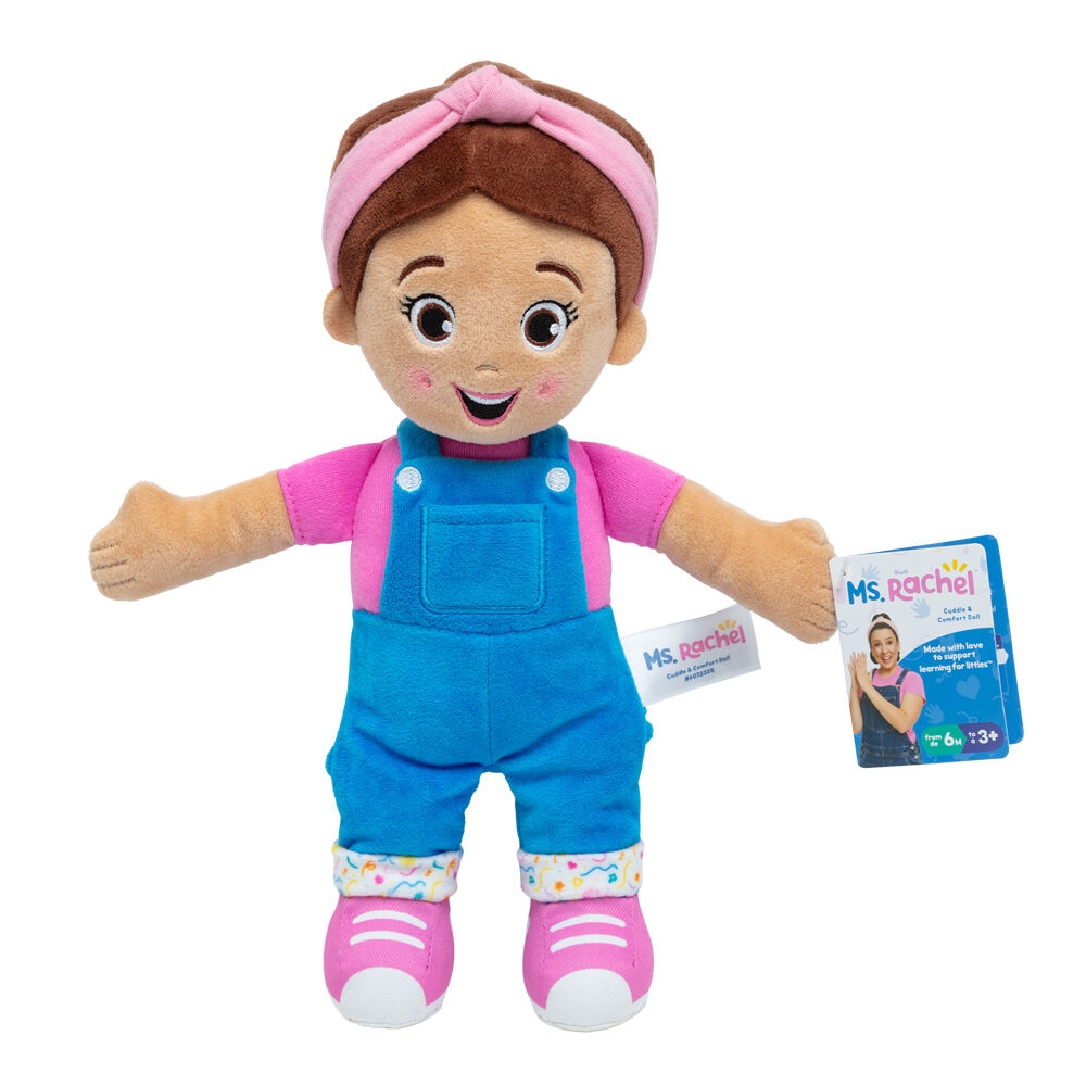 Ms Rachel Cuddle & Comfort Doll Plush Soft Learning Toy Kids/Children 1y+